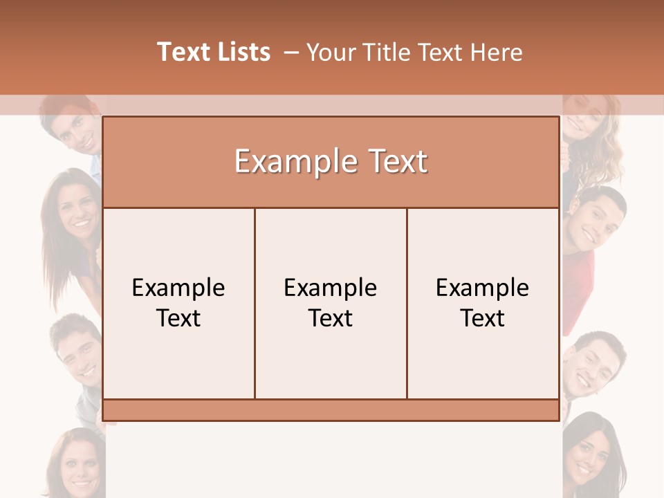 Holding Joy Show PowerPoint Template