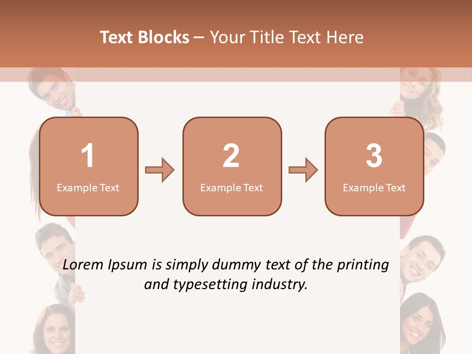 Holding Joy Show PowerPoint Template