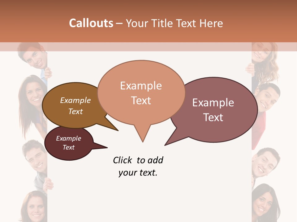 Holding Joy Show PowerPoint Template
