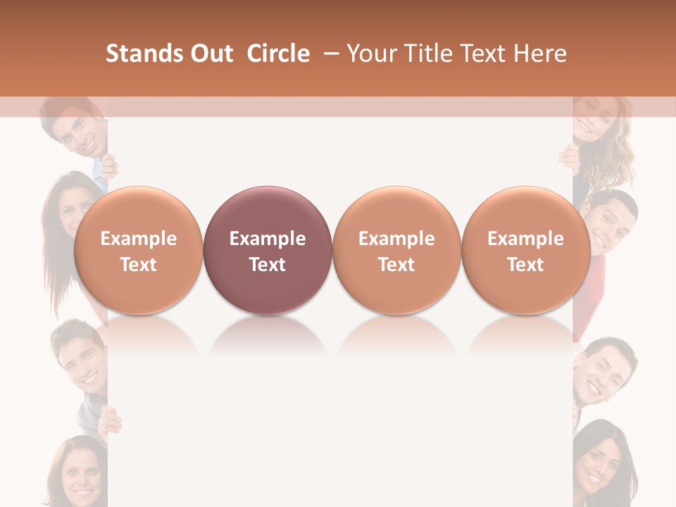 Holding Joy Show PowerPoint Template