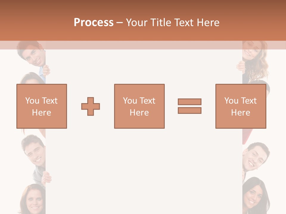 Holding Joy Show PowerPoint Template