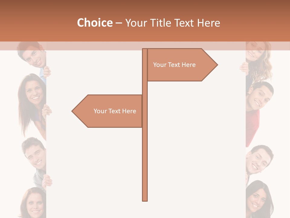 Holding Joy Show PowerPoint Template