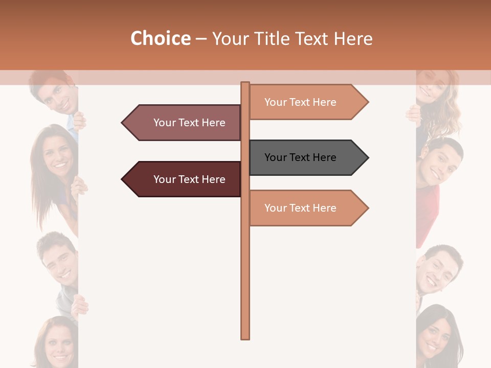Holding Joy Show PowerPoint Template