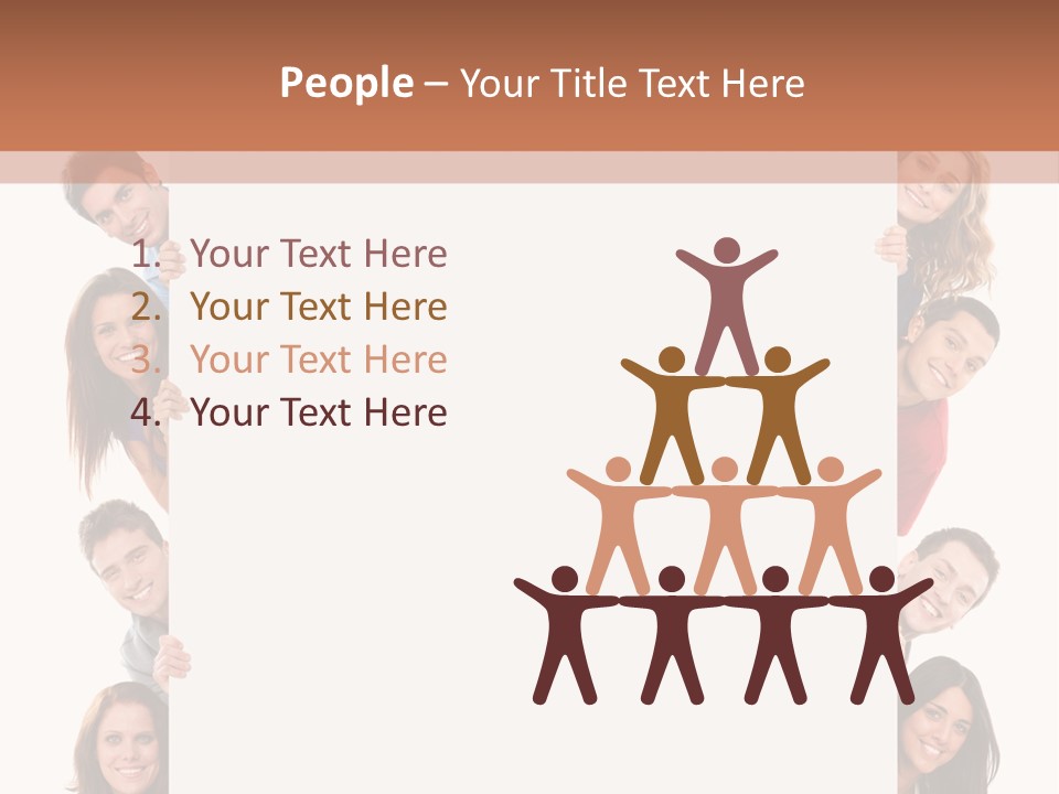 Holding Joy Show PowerPoint Template