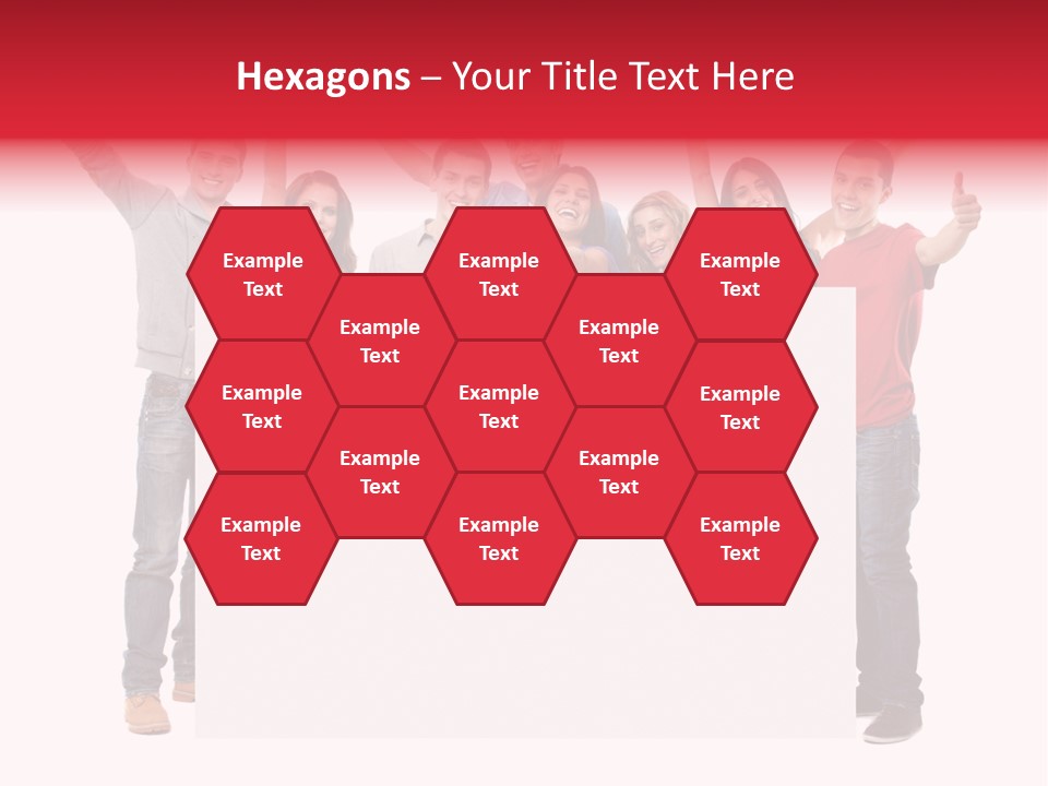 White Empty Friend PowerPoint Template