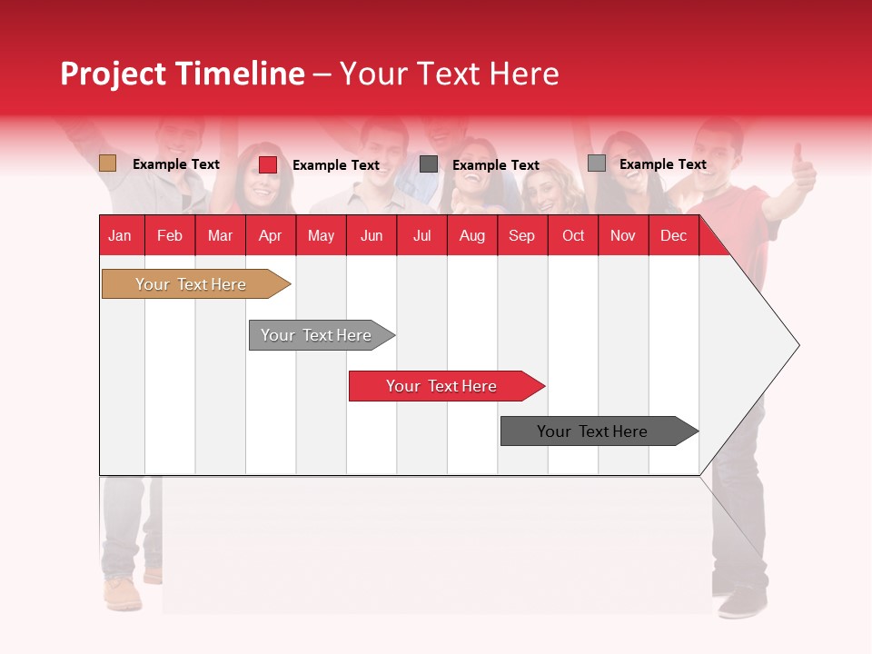 White Empty Friend PowerPoint Template