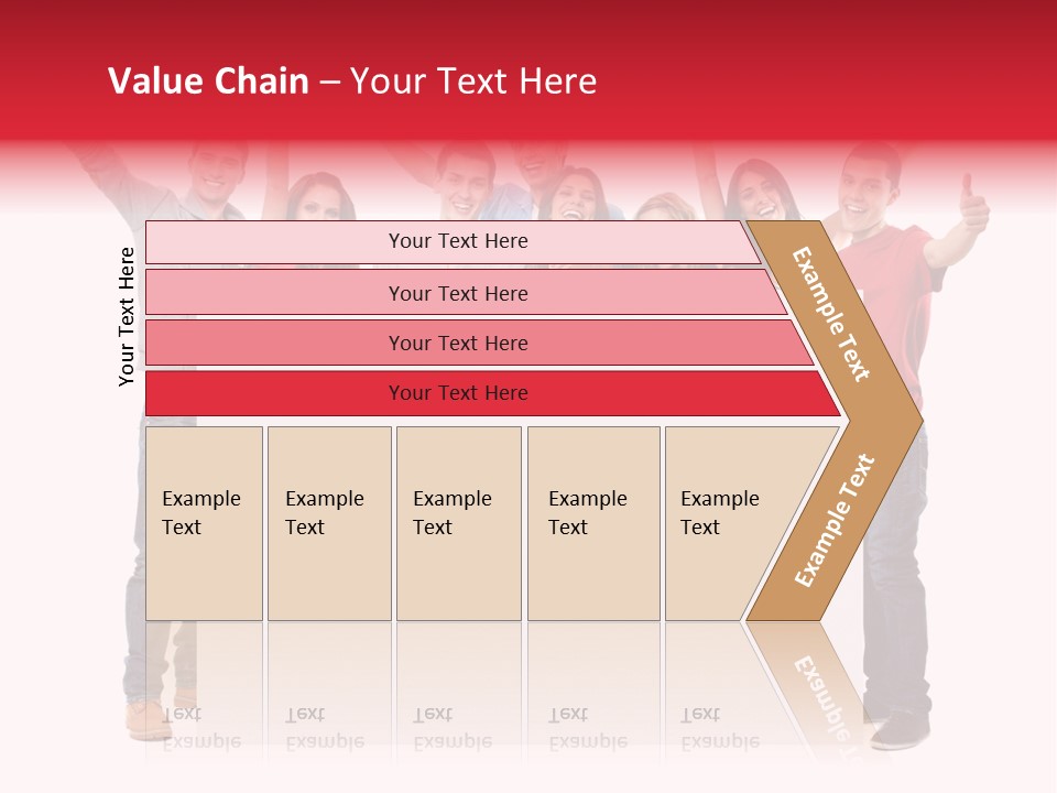 White Empty Friend PowerPoint Template