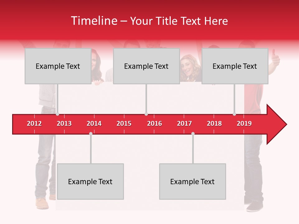 White Empty Friend PowerPoint Template