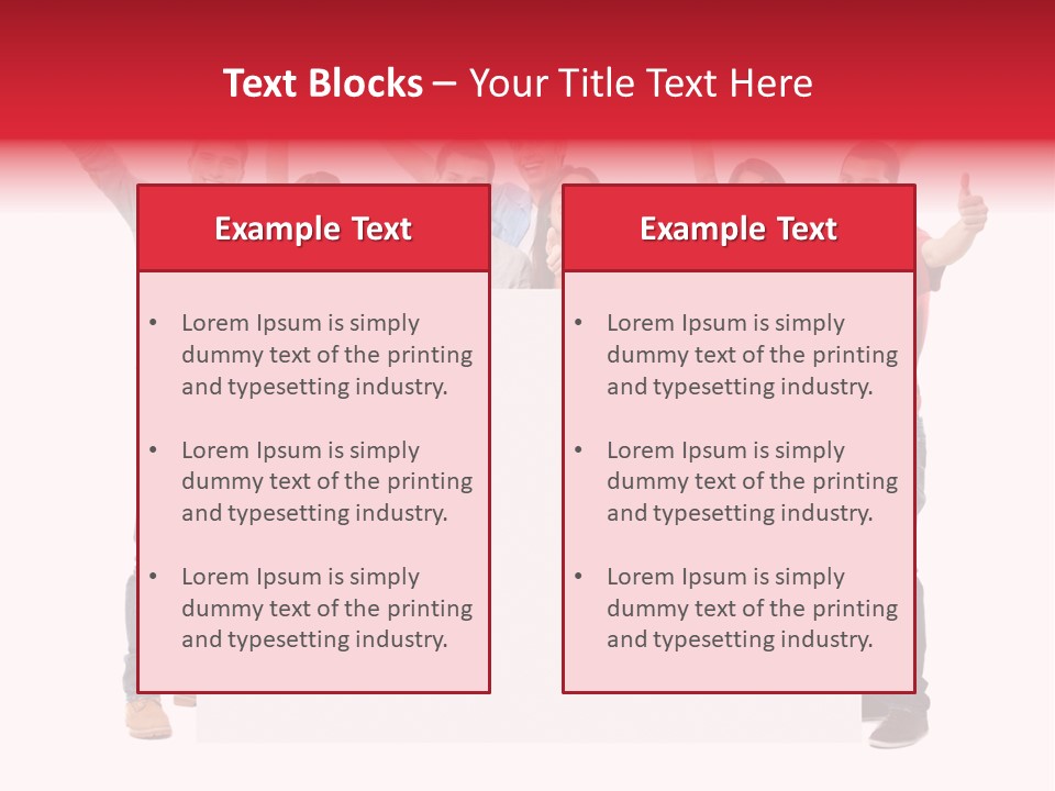 White Empty Friend PowerPoint Template