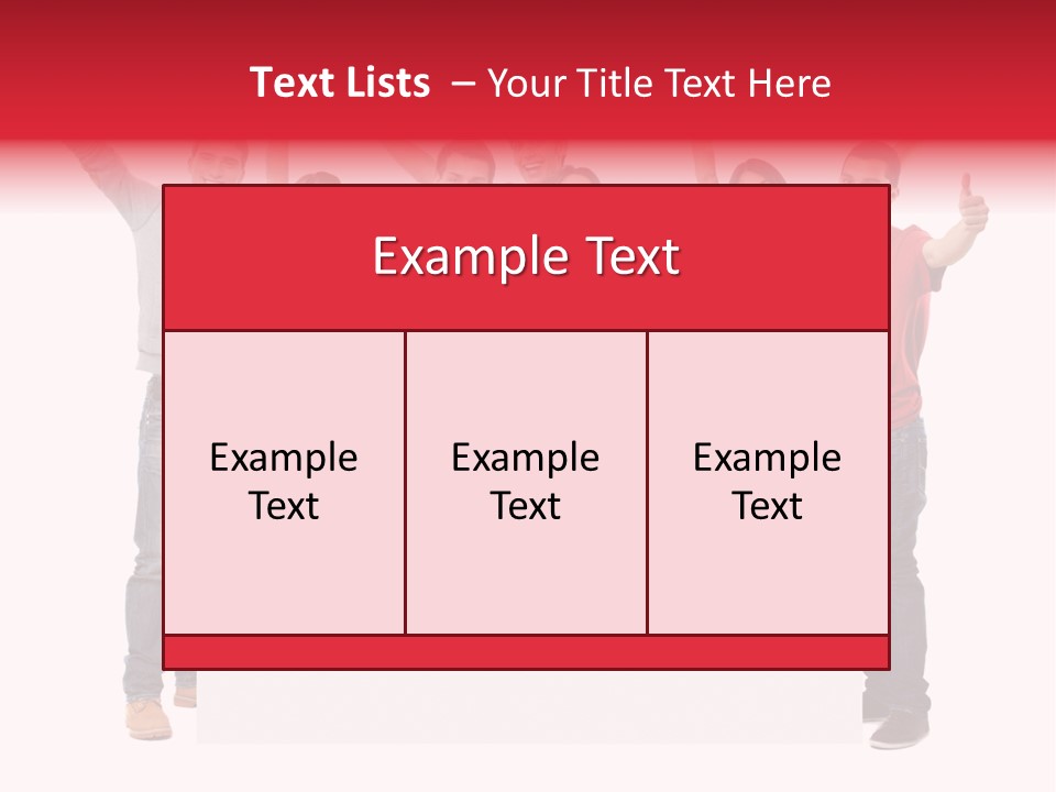 White Empty Friend PowerPoint Template
