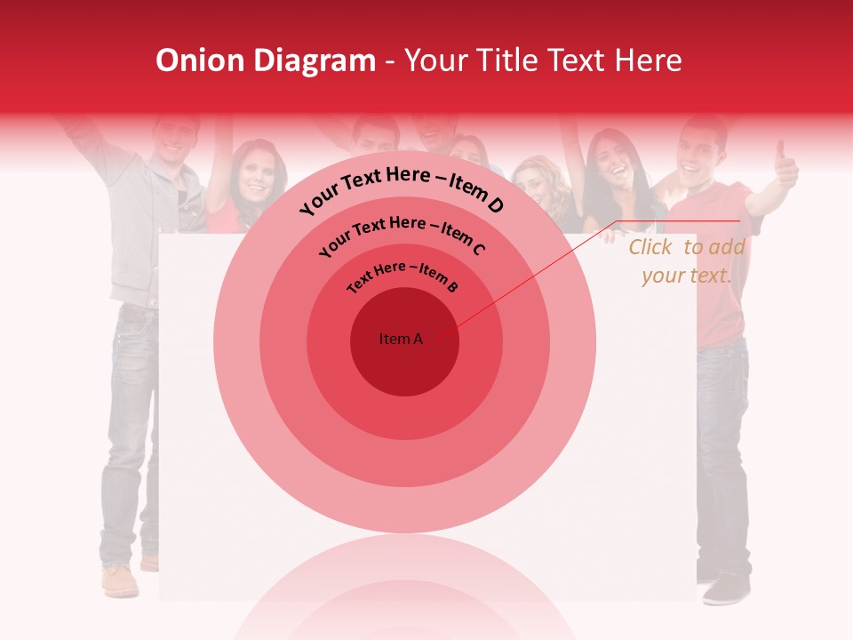 White Empty Friend PowerPoint Template