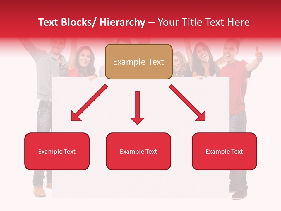 White Empty Friend PowerPoint Template