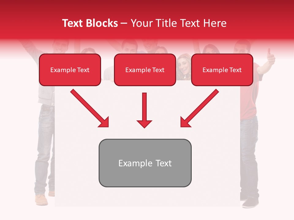 White Empty Friend PowerPoint Template