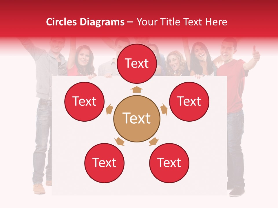 White Empty Friend PowerPoint Template