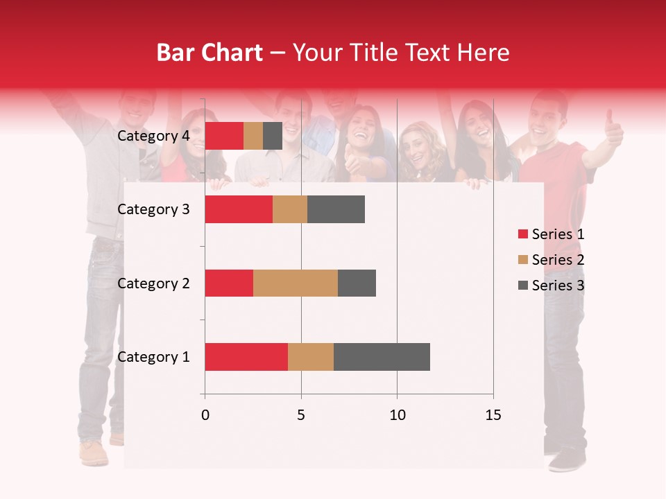 White Empty Friend PowerPoint Template