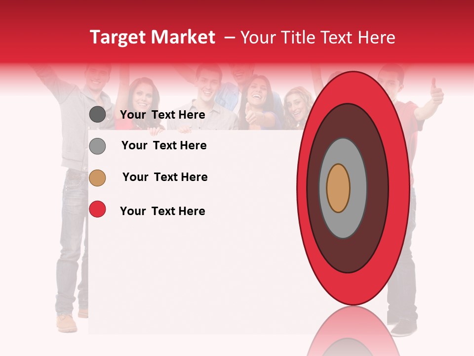 White Empty Friend PowerPoint Template