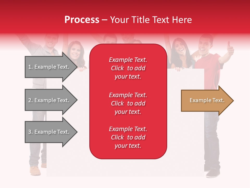 White Empty Friend PowerPoint Template