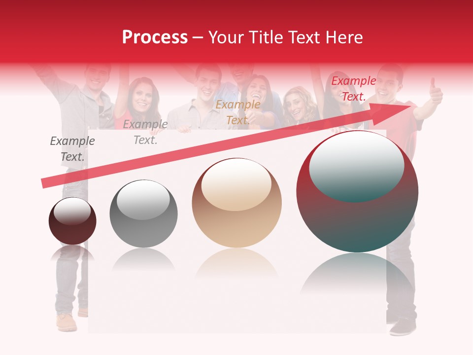 White Empty Friend PowerPoint Template