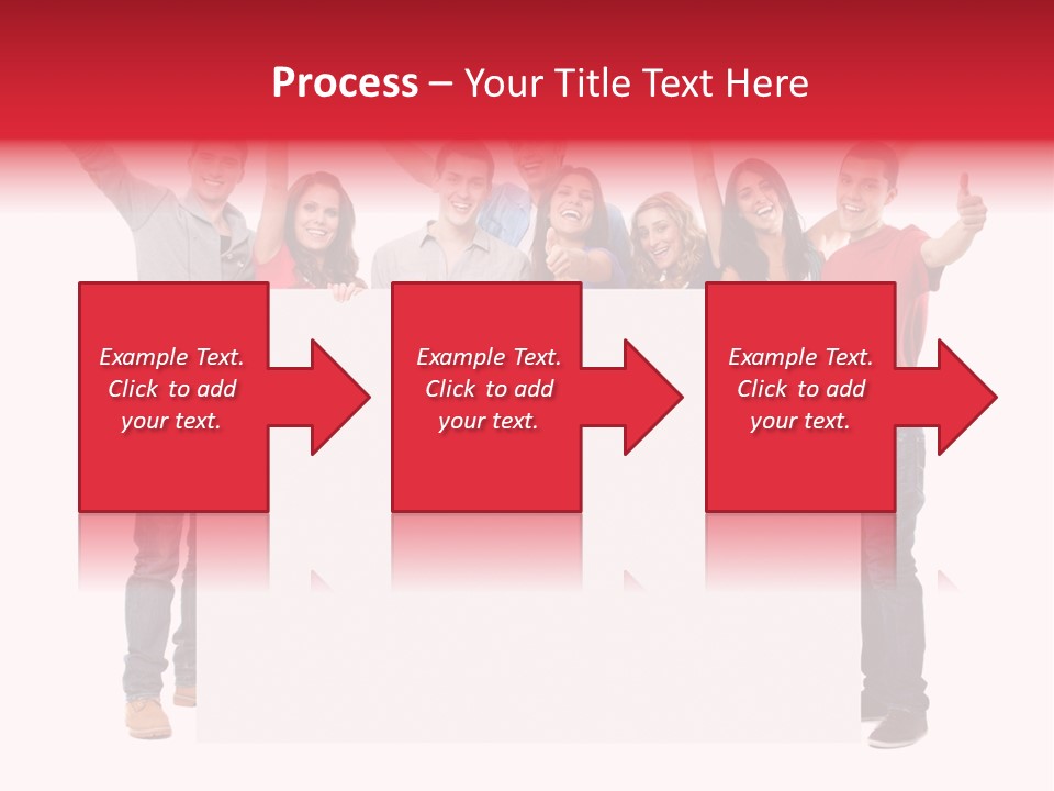 White Empty Friend PowerPoint Template