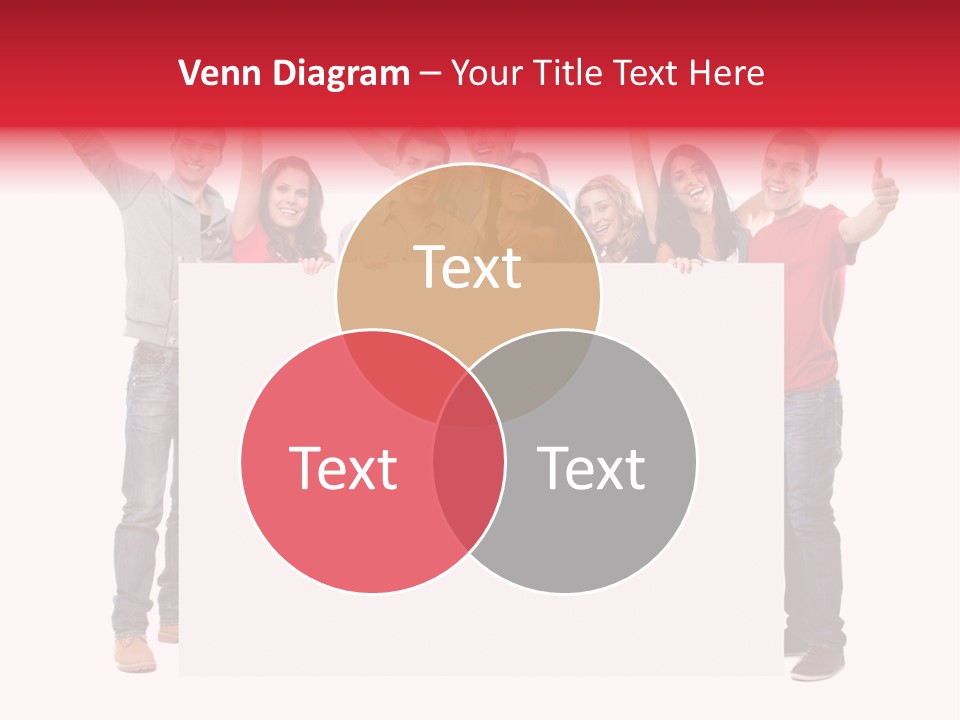 White Empty Friend PowerPoint Template