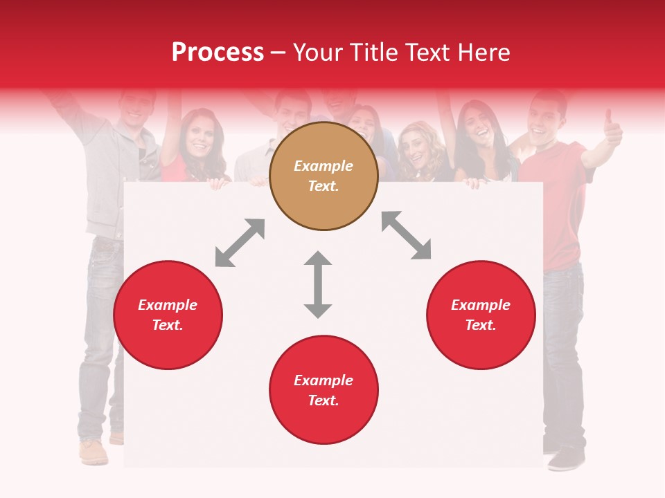 White Empty Friend PowerPoint Template