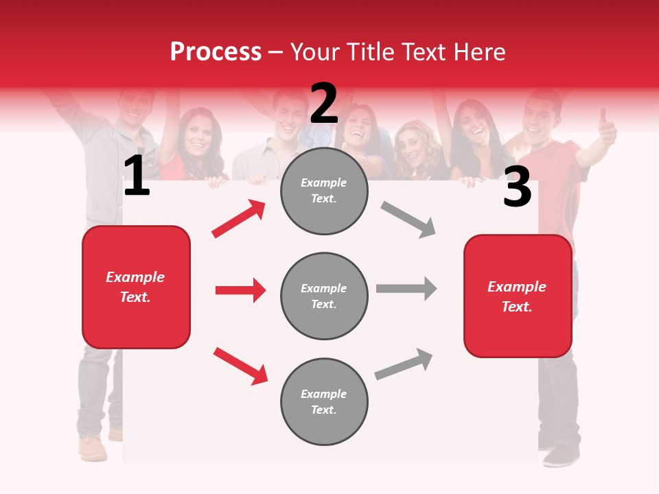 White Empty Friend PowerPoint Template