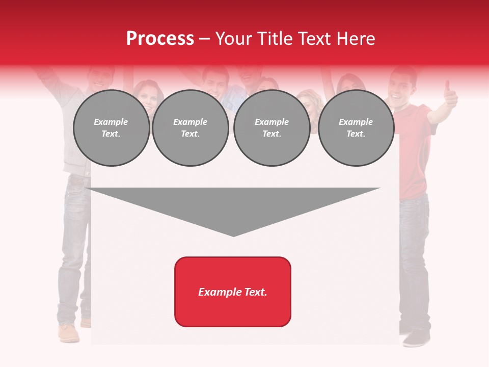 White Empty Friend PowerPoint Template
