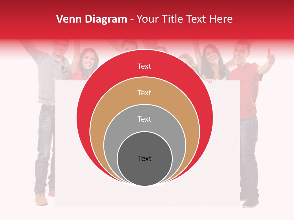White Empty Friend PowerPoint Template