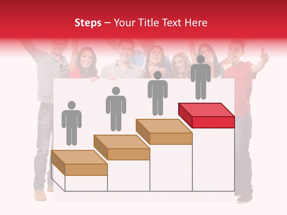 White Empty Friend PowerPoint Template