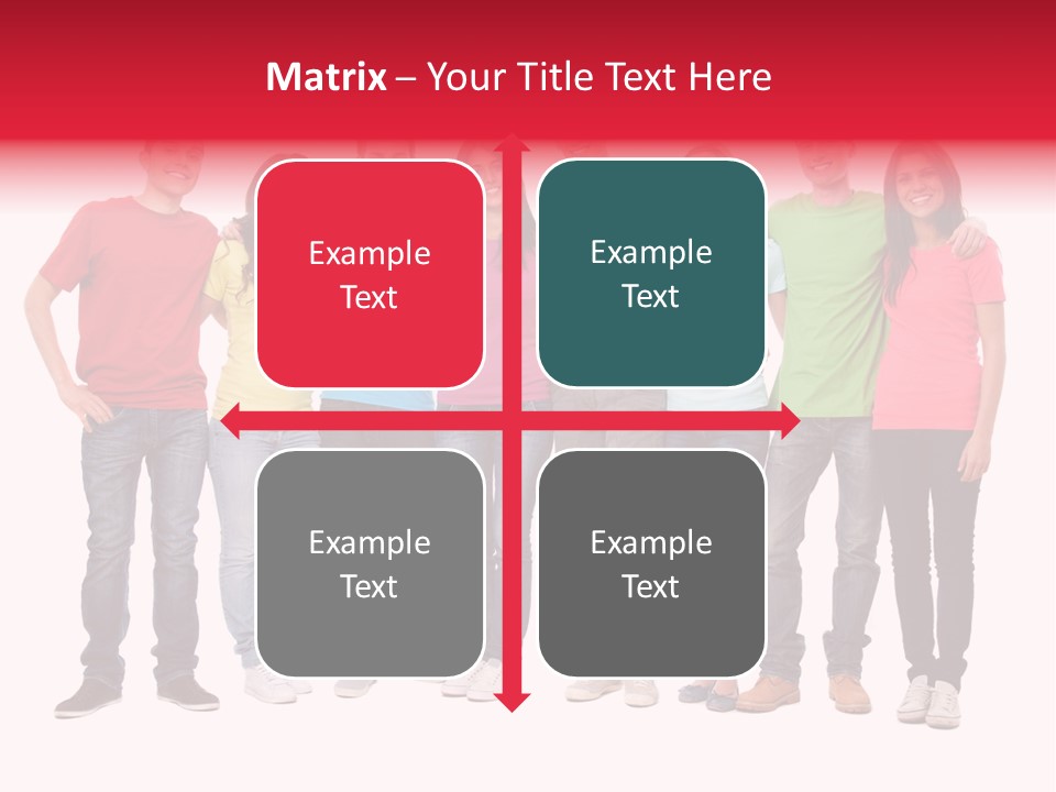 Touch Beauty White PowerPoint Template