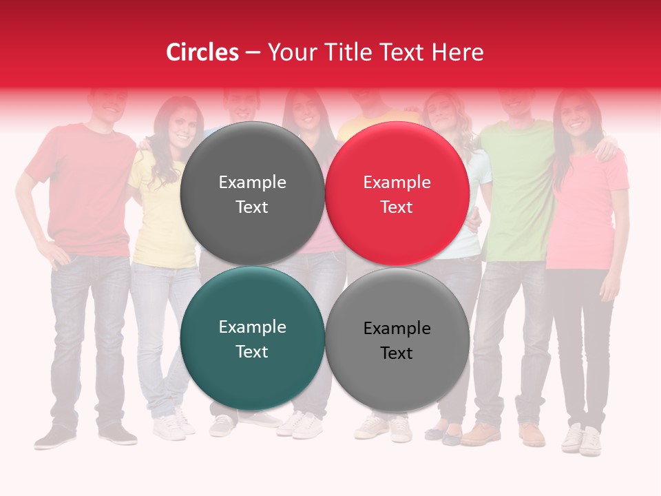 Touch Beauty White PowerPoint Template