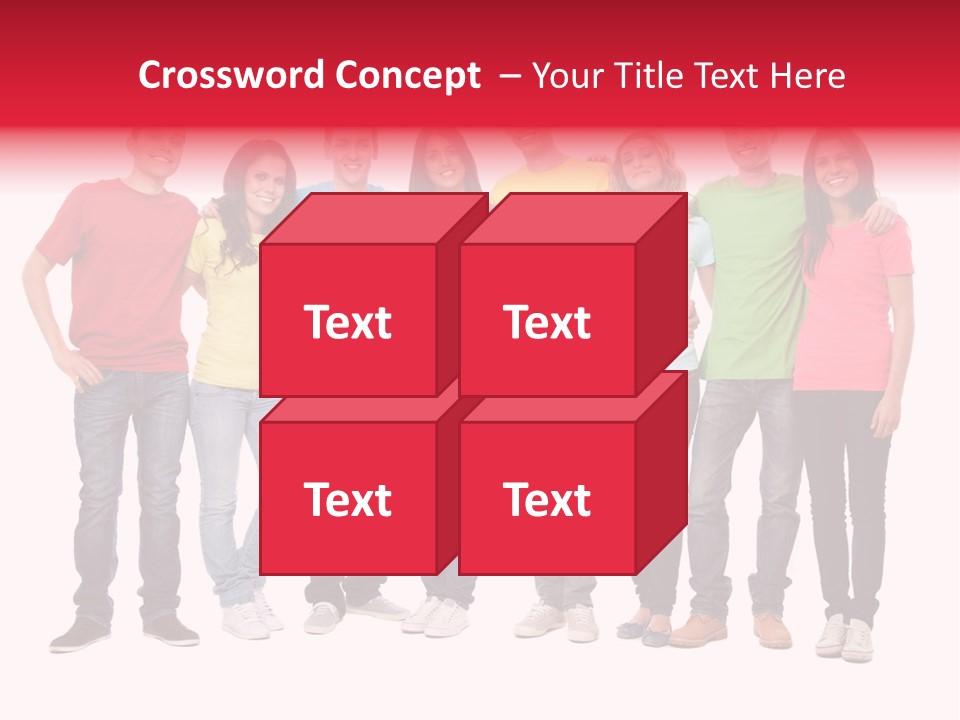 Touch Beauty White PowerPoint Template