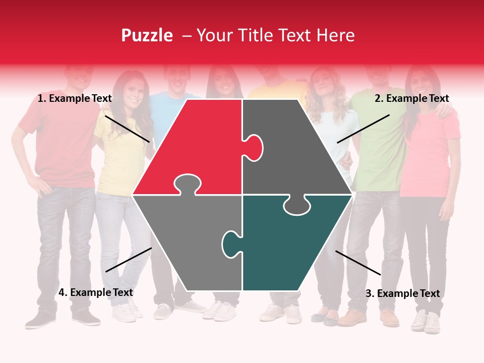 Touch Beauty White PowerPoint Template