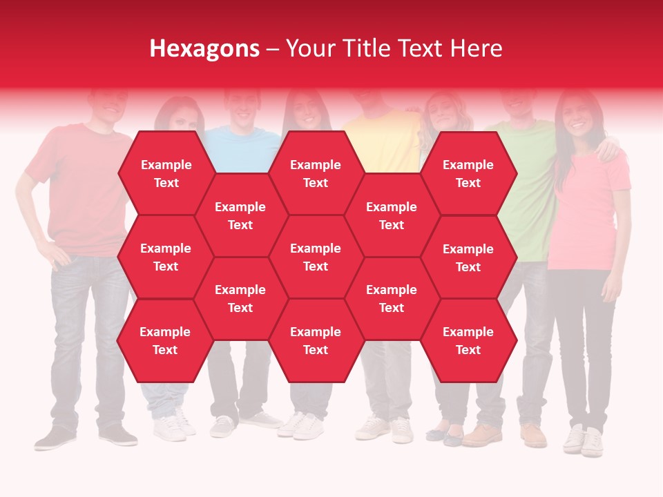 Touch Beauty White PowerPoint Template