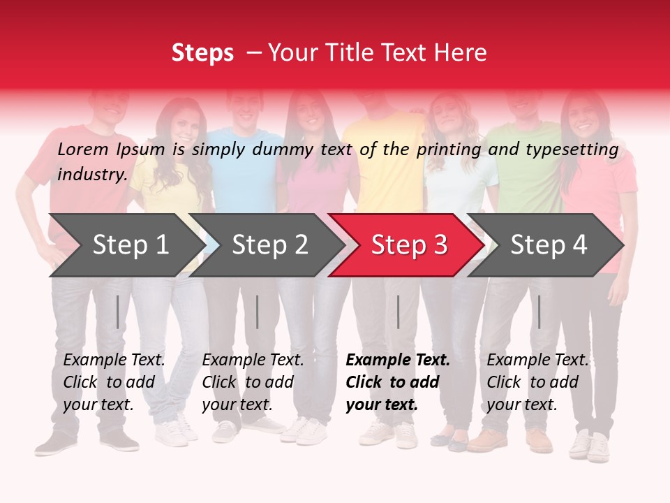 Touch Beauty White PowerPoint Template