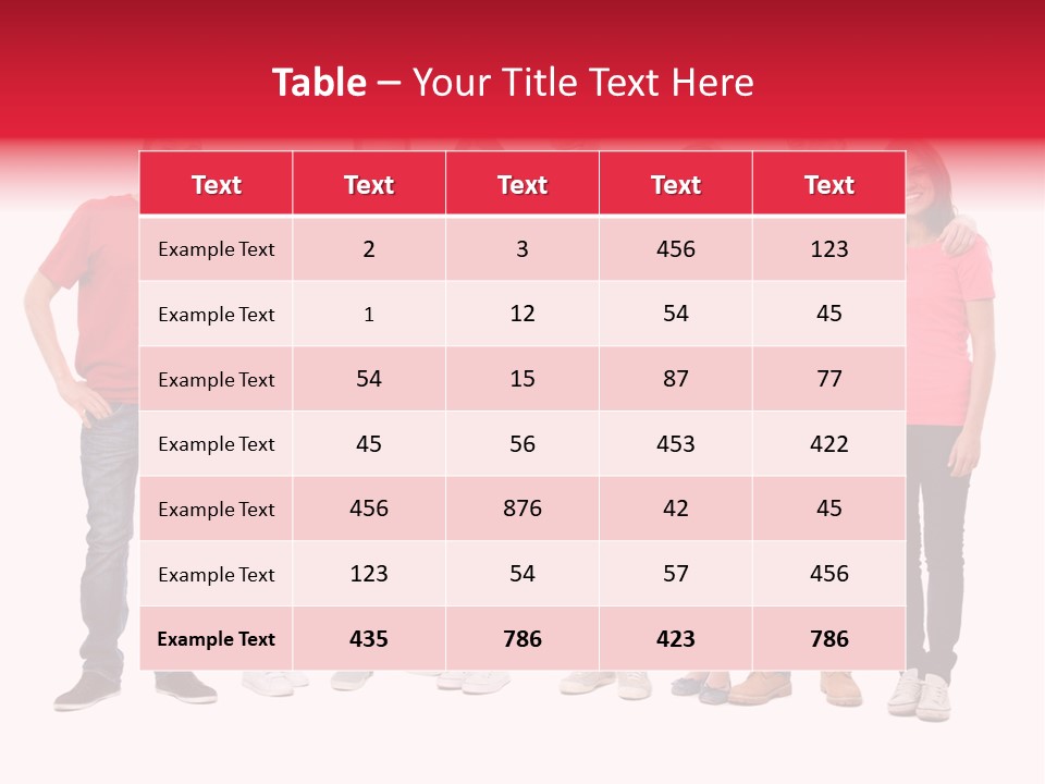 Touch Beauty White PowerPoint Template