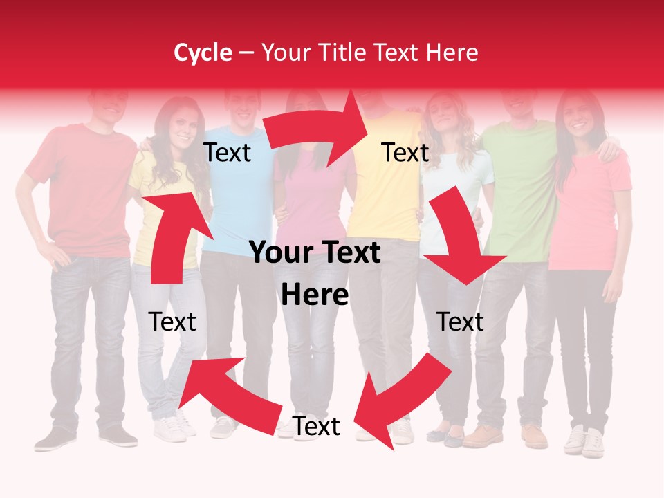 Touch Beauty White PowerPoint Template