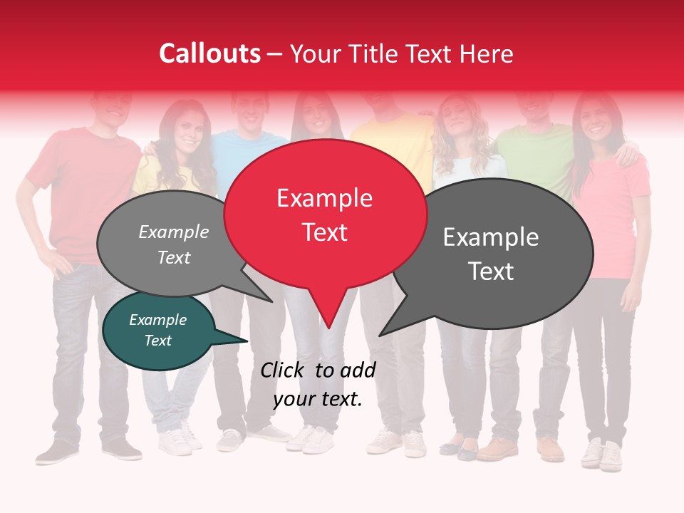 Touch Beauty White PowerPoint Template