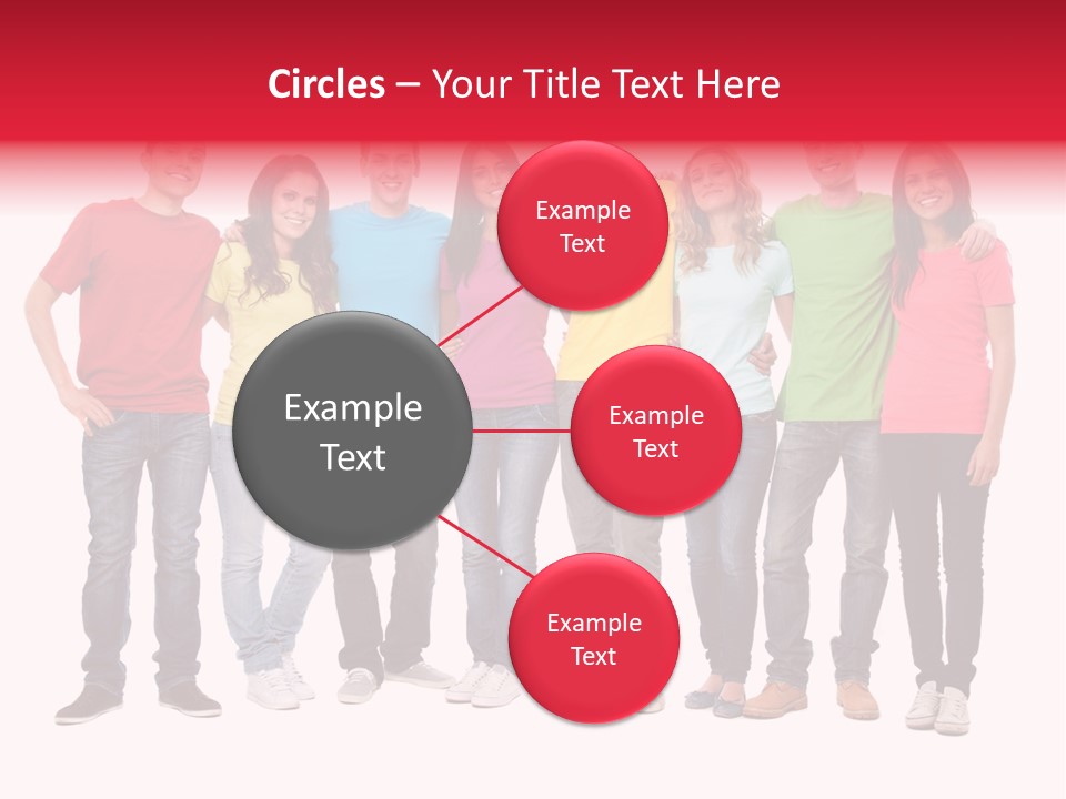 Touch Beauty White PowerPoint Template