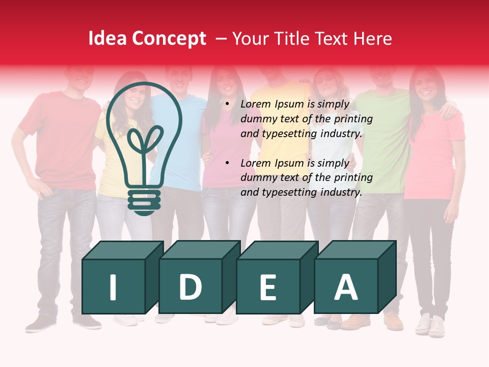 Touch Beauty White PowerPoint Template