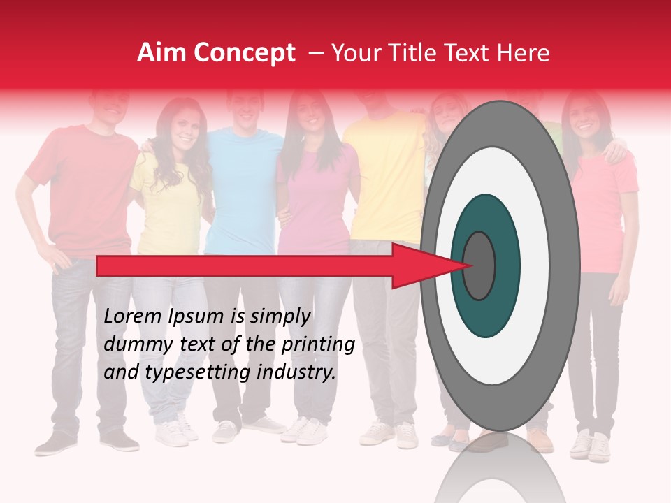 Touch Beauty White PowerPoint Template