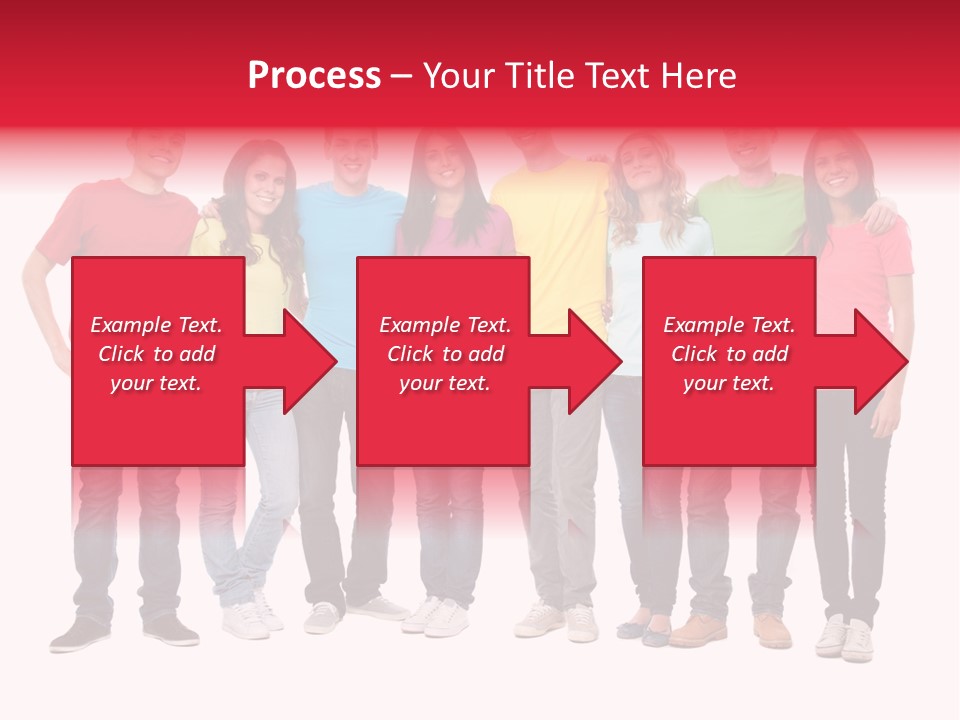 Touch Beauty White PowerPoint Template
