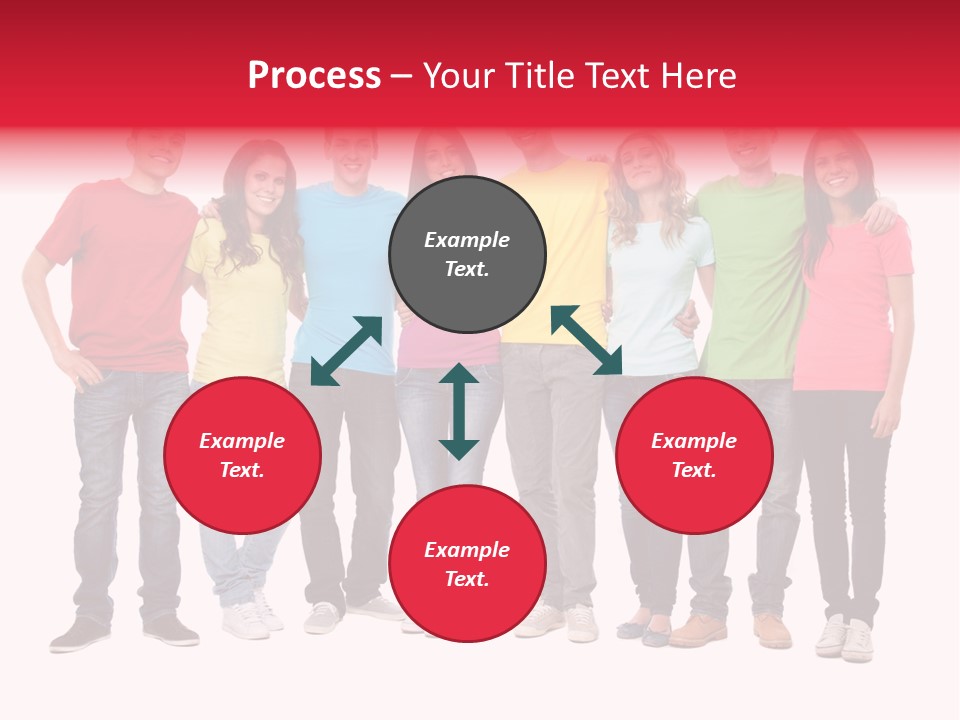 Touch Beauty White PowerPoint Template