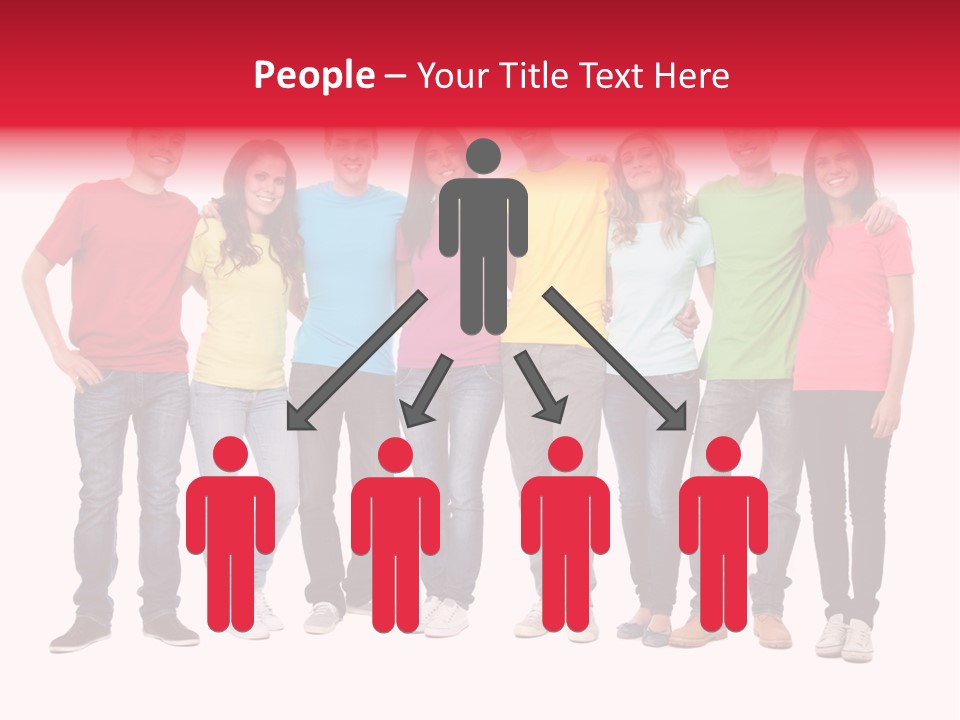 Touch Beauty White PowerPoint Template