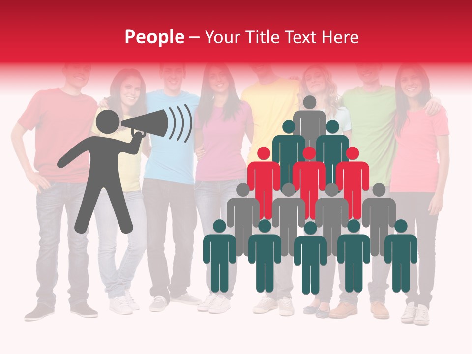 Touch Beauty White PowerPoint Template