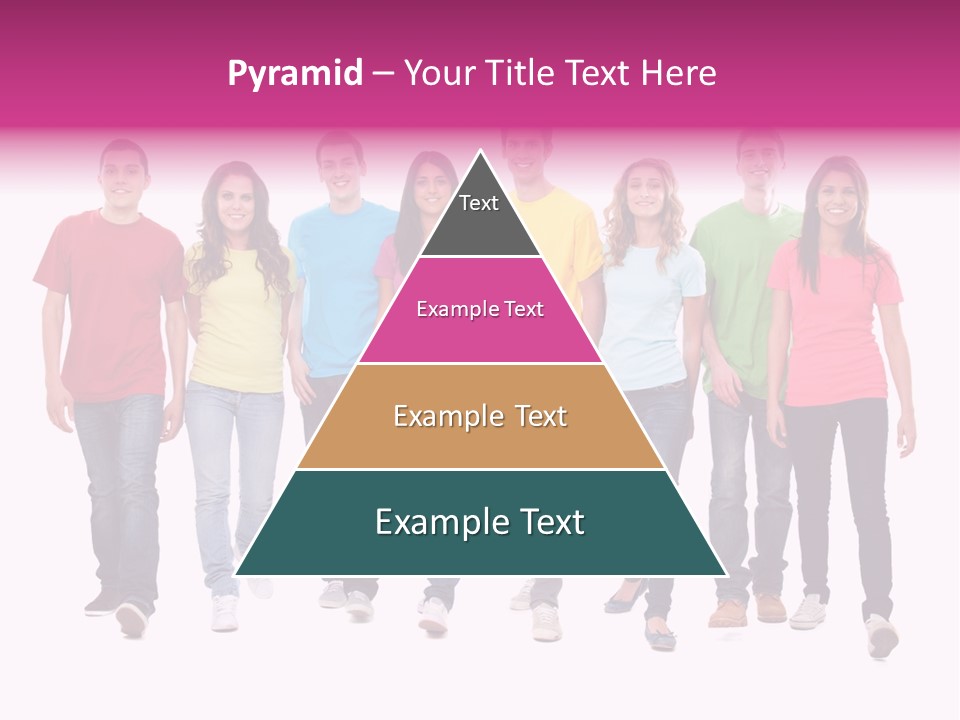 Woman Female Group PowerPoint Template