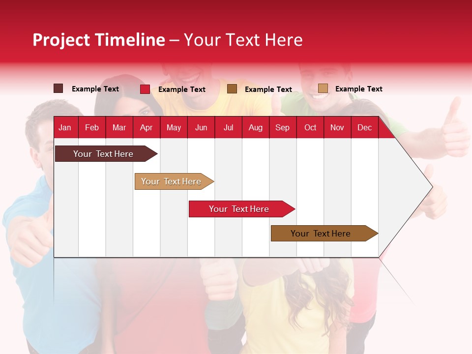 Hand Unity Smile PowerPoint Template