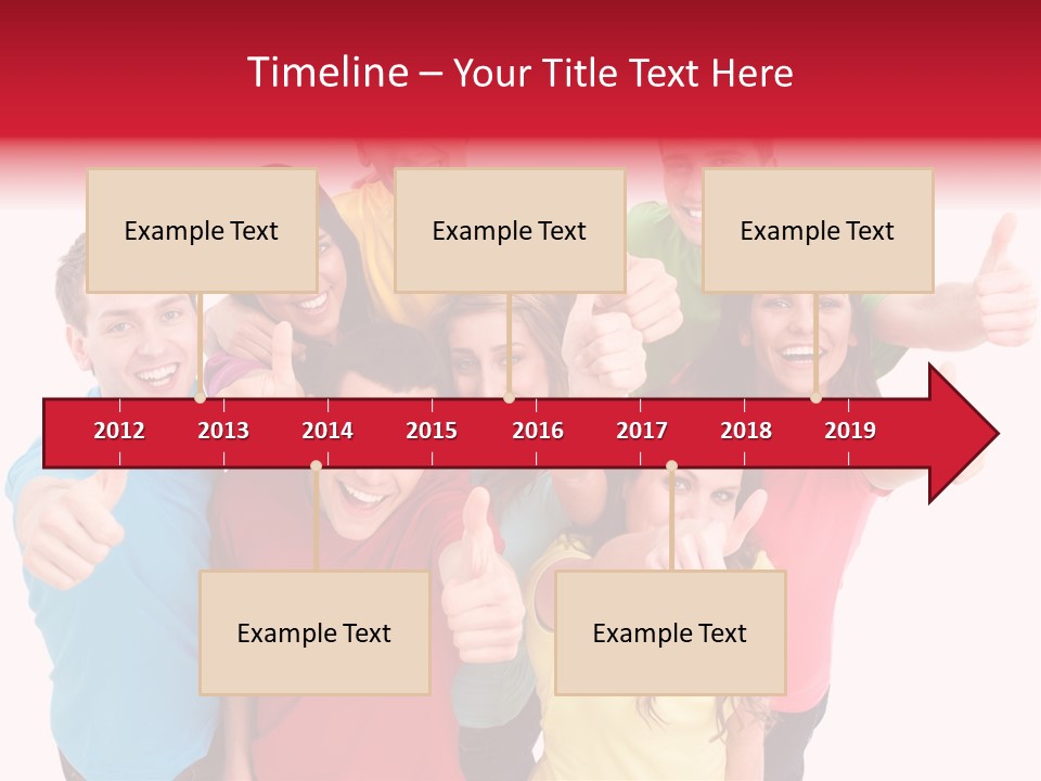 Hand Unity Smile PowerPoint Template