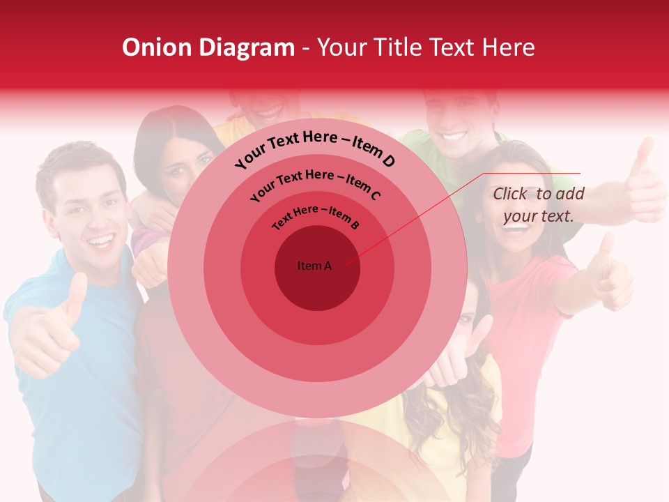 Hand Unity Smile PowerPoint Template