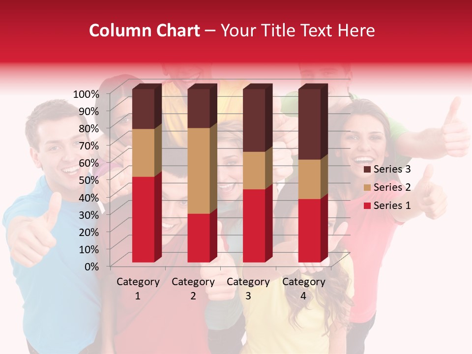 Hand Unity Smile PowerPoint Template
